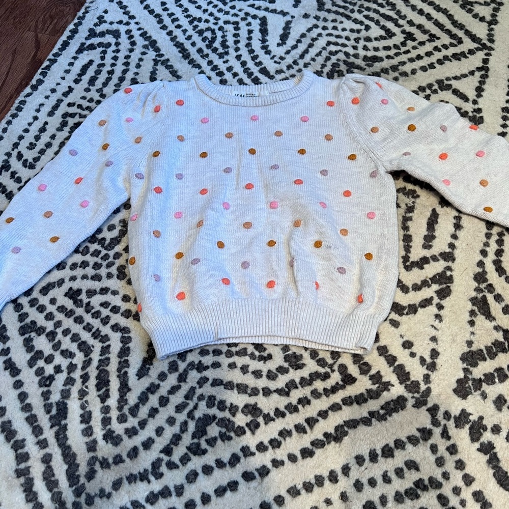 H&M popcorn sweater